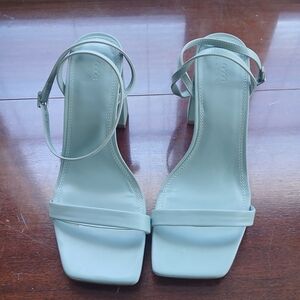 ASOS Women's Sage Green Heeled Sandals